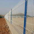 PVC Bersalut Welded Wire Mesh Panel Pagar